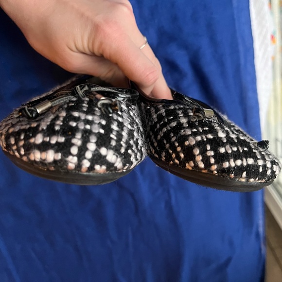 Y2K Preppy Tweed Flats by Bongo new condition - Picture 12 of 12